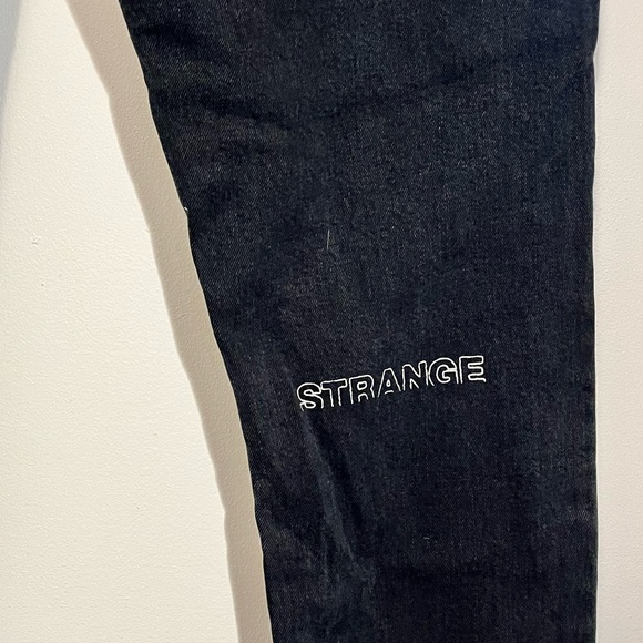 Agolde x asap ferg Strange Black Slim Jeans Sz 34 - Picture 6 of 6